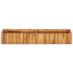ZNTS Garden Raised Bed 150x30x25 cm Solid Acacia Wood 45919