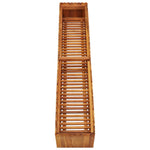 ZNTS Garden Raised Bed 150x30x25 cm Solid Acacia Wood 45919