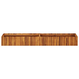 ZNTS Garden Raised Bed 200x30x25 cm Solid Acacia Wood 45920
