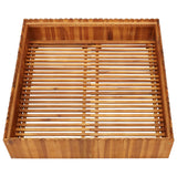 ZNTS Garden Raised Bed 100x100x25 cm Solid Acacia Wood 45922