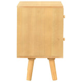 ZNTS Bedside Cabinets 2 pcs 40x30x50 cm Solid Pinewood 285226