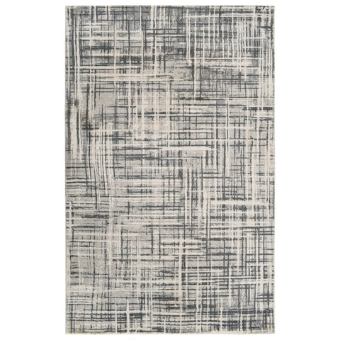 ZNTS Printed Rug Beige 140x200 cm Polyester 285349