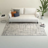ZNTS Printed Rug Beige 140x200 cm Polyester 285349