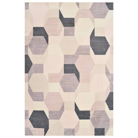 ZNTS Printed Rug Multicolour 120x170 cm Polyester 285360