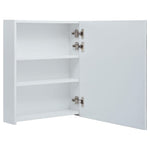 ZNTS LED Bathroom Mirror Cabinet 50x13.5x60 cm 285115