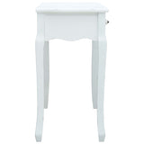 ZNTS Console Table White 120x40x74.5 cm Wood 285760