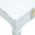ZNTS Console Table White 120x40x74.5 cm Wood 285760