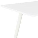 ZNTS Coffee Table White 120x60x46 cm 20278