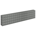 ZNTS Gabion Raised Bed Galvanised Steel 360x30x90 cm 145643