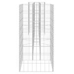 ZNTS H-Shaped Gabion Planter Steel Wire 260x40x80 cm 145660