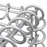 ZNTS H-Shaped Gabion Planter Steel Wire 260x40x150 cm 145663