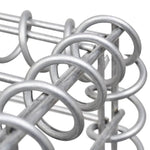 ZNTS H-Shaped Gabion Planter Steel Wire 260x40x180 cm 145664