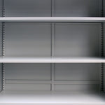 ZNTS Office Cabinet with 2 Doors Steel 90x40x180 cm Grey 145362