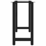 ZNTS Dining Table Leg H Frame 100x40x72 cm 285133