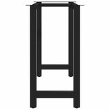 ZNTS Dining Table Leg H Frame 100x40x72 cm 285133