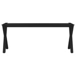 ZNTS Bench Leg X Frame 105x36x42 cm 285157