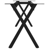 ZNTS Bench Leg X Frame 105x36x42 cm 285157