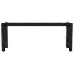 ZNTS Bench Leg H Frame 105x36x42 cm 285160
