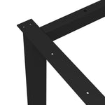 ZNTS Bench Leg O Frame 105x36x42 cm 285163