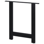 ZNTS Dining Table Legs 2 pcs H Frame 70x72 cm 285176