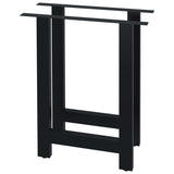 ZNTS Dining Table Legs 2 pcs H Frame 60x72 cm 285177