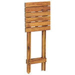 ZNTS Plant Stand 30x30x67 cm Solid Acacia Wood 46559