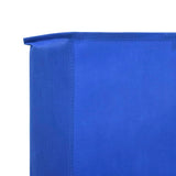 ZNTS 3-panel Wind Screen Fabric 400x160 cm Azure Blue 47153