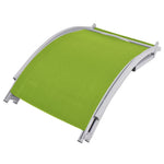 ZNTS Folding Sun Loungers 2 pcs Green Textilene 47787