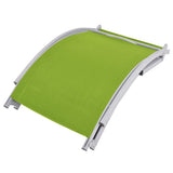 ZNTS Folding Sun Loungers 2 pcs Green Textilene 47787