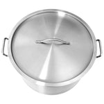 ZNTS Stock Pot 44 L 45x28 cm Stainless Steel 51140