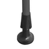 ZNTS Manual Retractable Awning with LED 150 cm White and Orange 145856