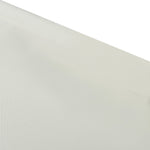 ZNTS Outdoor Lounge Bed with Canopy Cream White 48071