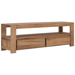 ZNTS TV Cabinet 120x30x40 cm Solid Teak Wood 286277