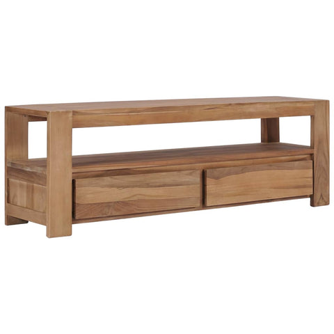 ZNTS TV Cabinet 120x30x40 cm Solid Teak Wood 286277