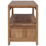 ZNTS TV Cabinet 120x30x40 cm Solid Teak Wood 286277