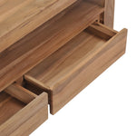 ZNTS TV Cabinet 120x30x40 cm Solid Teak Wood 286277