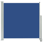 ZNTS Patio Retractable Side Awning 160x300 cm Blue 48350