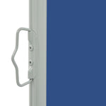 ZNTS Patio Retractable Side Awning 160x300 cm Blue 48350