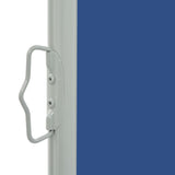 ZNTS Patio Retractable Side Awning 160x300 cm Blue 48350