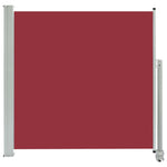 ZNTS Patio Retractable Side Awning 160x300 cm Red 48351