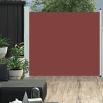 ZNTS Patio Retractable Side Awning 170x300 cm Brown 48369