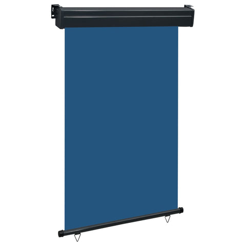 ZNTS Balcony Side Awning 120x250 cm Blue 48420