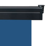 ZNTS Balcony Side Awning 120x250 cm Blue 48420