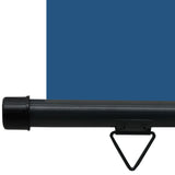 ZNTS Balcony Side Awning 120x250 cm Blue 48420