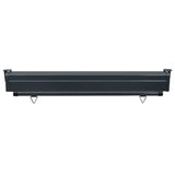 ZNTS Balcony Side Awning 120x250 cm Brown 48423