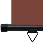 ZNTS Balcony Side Awning 120x250 cm Brown 48423