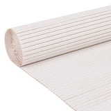ZNTS Double-Sided Garden Fence 170x300 cm White 146079