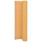 ZNTS Double-Sided Garden Fence 170x300 cm Yellow 146081