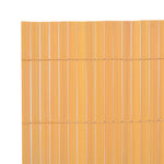 ZNTS Double-Sided Garden Fence 170x300 cm Yellow 146081