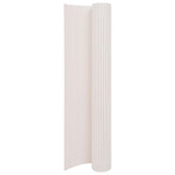 ZNTS Double-Sided Garden Fence 170x500 cm White 146084